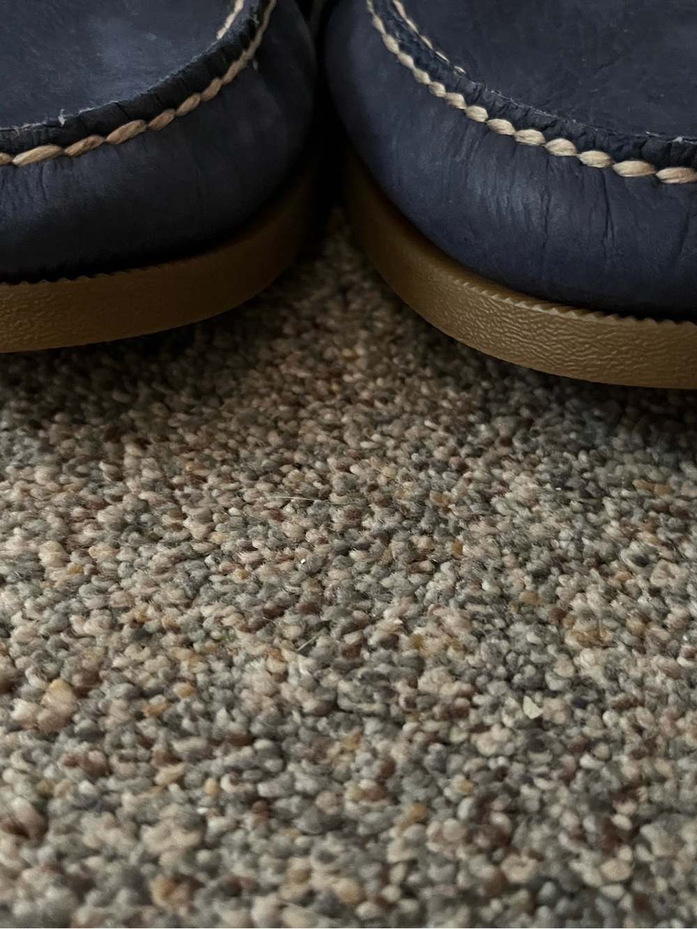 Sperry A/O Sahara Men’s Navy Blue Suede Classic Boat Shoes - Picture 4 of 10